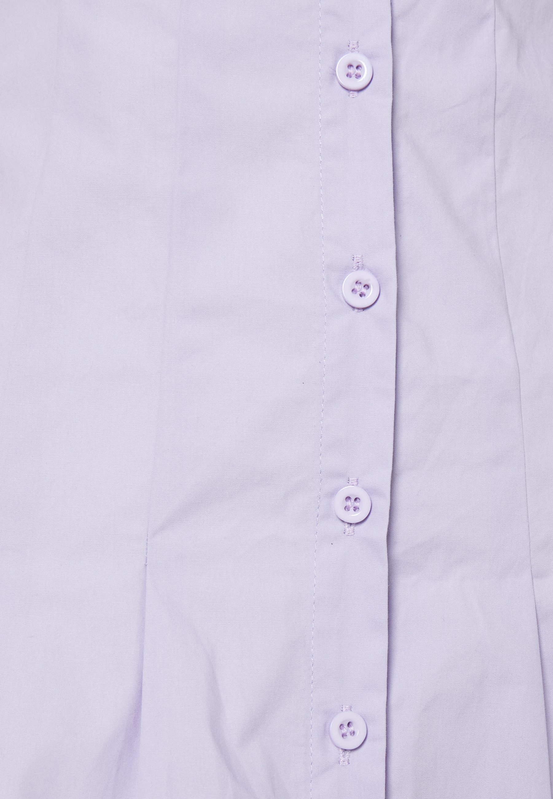 lilac button dress