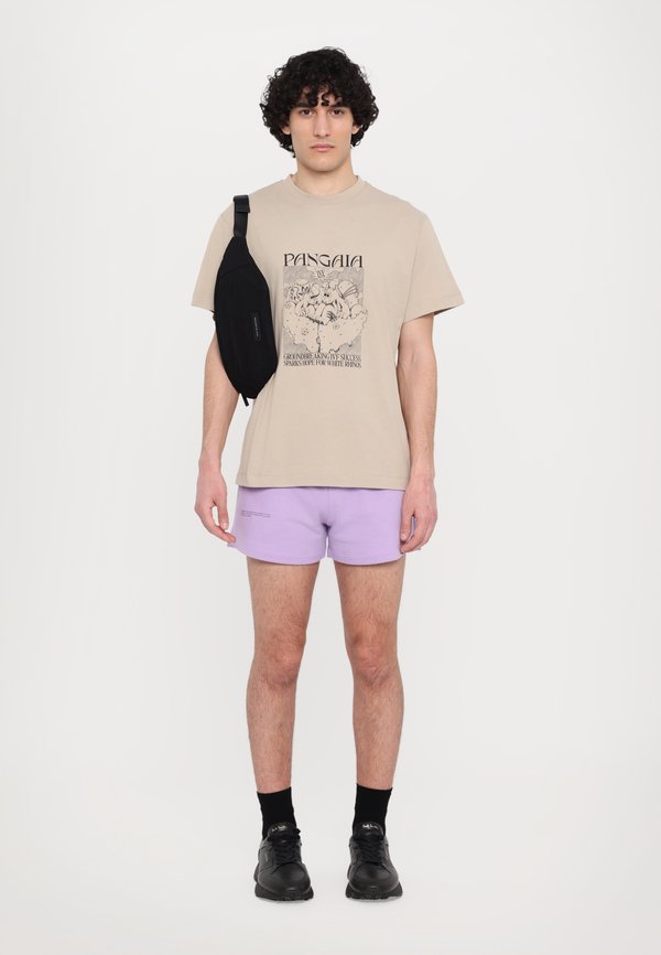 MIDWEIGHT HOPE RHINO UNISEX - Print T-shirt - stone