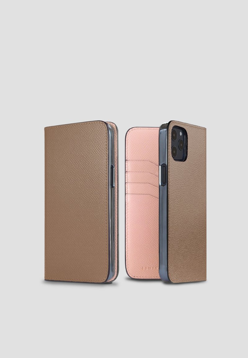 Damen Lautsprecher & Audio | BONAVENTURA HÜLLE FÜR IPHONE 12 PRO MAX MIT KARTENFÄCHERN Handytasche etoupe/shell pink/bronze - KK Damen Lautsprecher & Audio | BONAVENTURA HÜLLE FÜR IPHONE 12 PRO MAX MIT KARTENFÄCHERN Handytasche etoupe/shell pink/bronze - KK