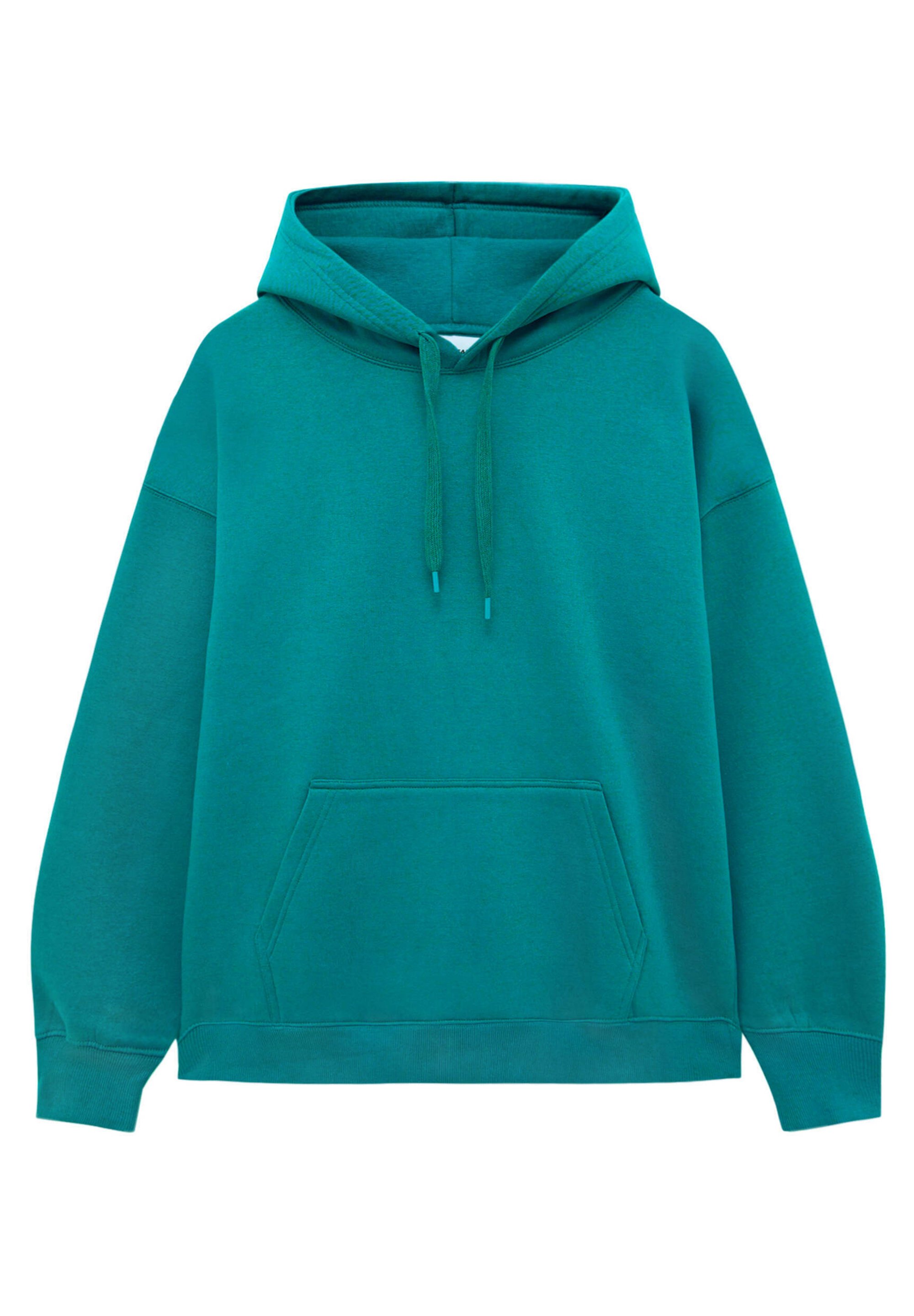 turquoise sweatshirt