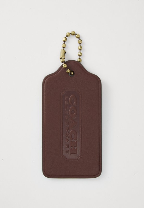 XL HANGTAG BAG CHARM - Keyring - chestnut