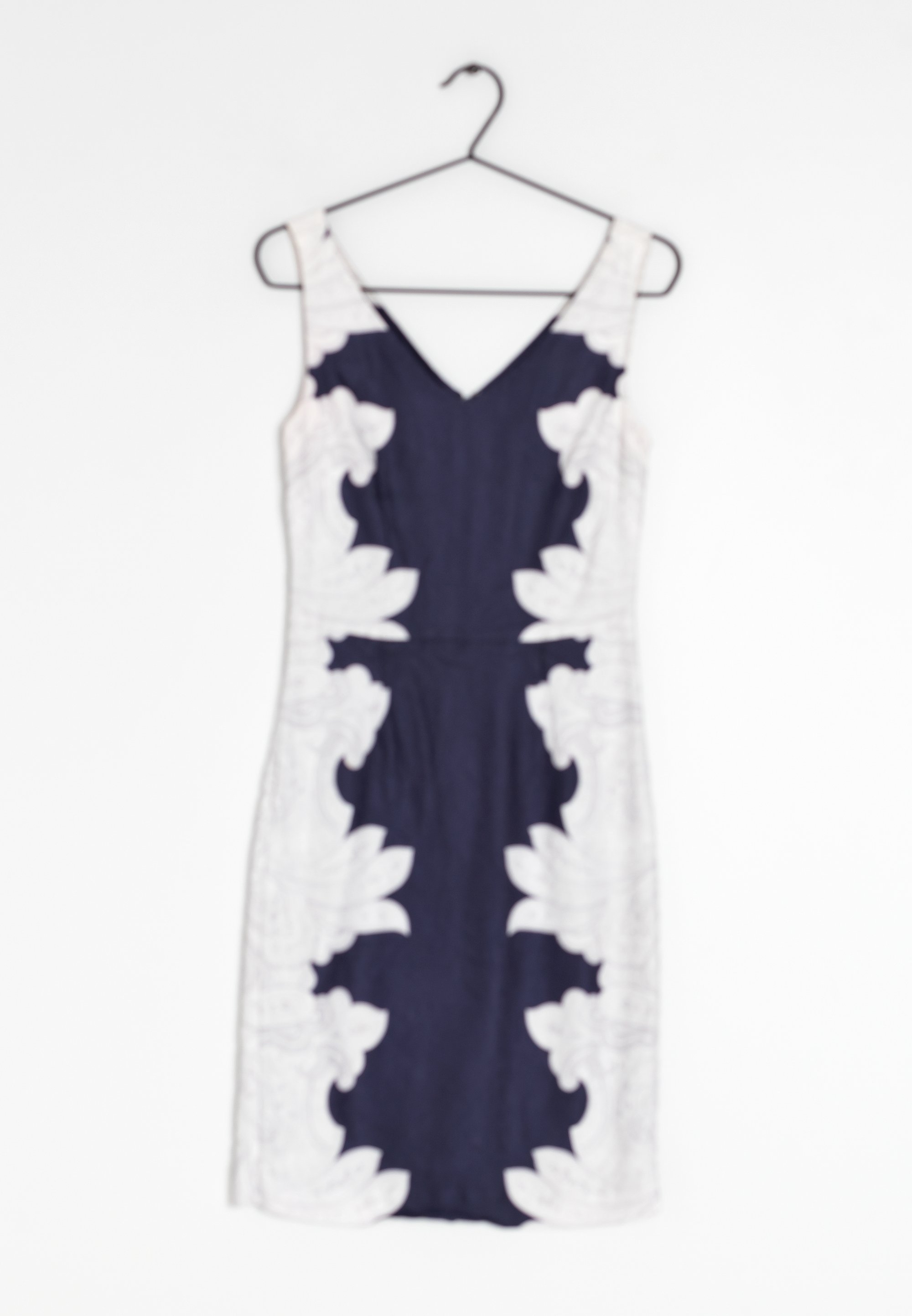 Banana Republic Jersey dress - blue/multi-coloured - (Pre-owned)