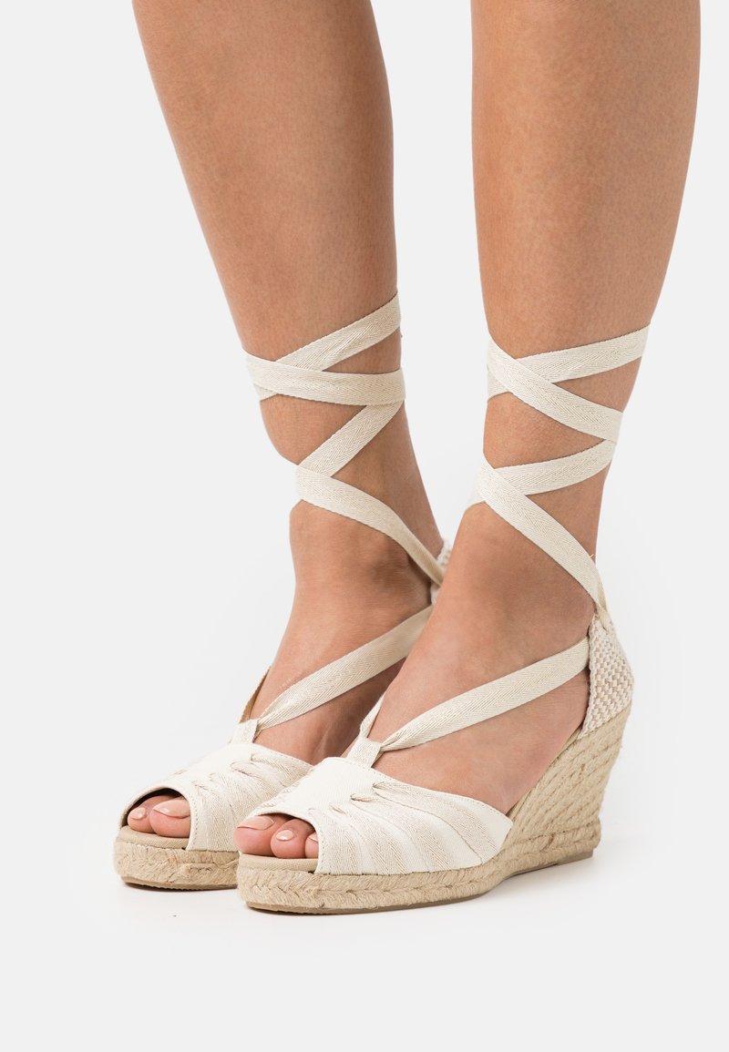 Damen Pumps | Gioseppo BRADENTONKeilsandaletteblanco/beige - MY91640 Damen Pumps | Gioseppo BRADENTONKeilsandaletteblanco/beige - MY91640