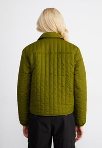 The North Face REVERSIBLE VISOKE JACKET - Outdoorová bunda - forest olive/pine needle