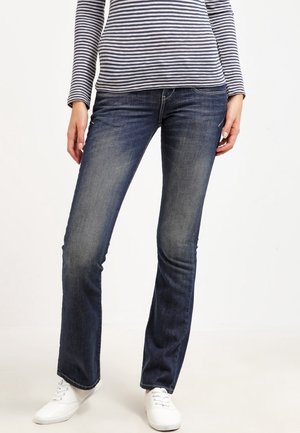 Bootcut jeans - dark-blue denim