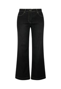 NORA WEIT UND STRETCHKOMFORT 4-POCKET - Vaqueros a campana - black