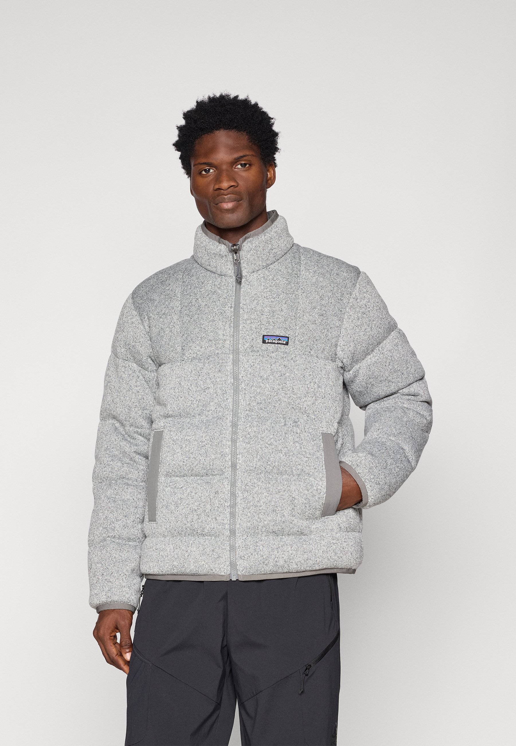 Patagonia REVERSIBLE BETTER SWEATER - Down jacket - stonewash