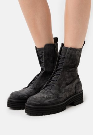 ELA - Bottines à plateau - basalt