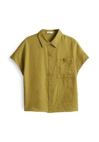 LOOSE FIT - Button-down blouse - tropical moss