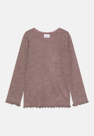 NMFWOSSA - Top dugih rukava - purple dove