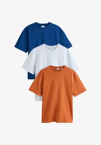 Unselected, blue grey marl orange