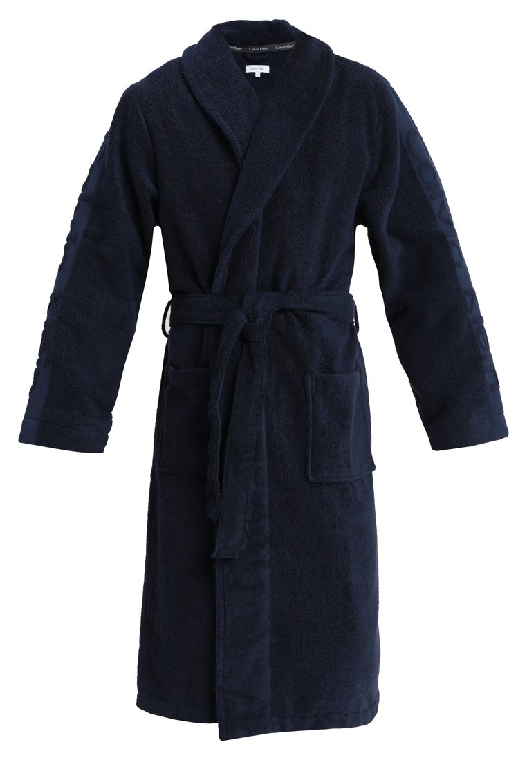 Calvin Klein Underwear ROBE Bademantel blue/dunkelblau Zalando