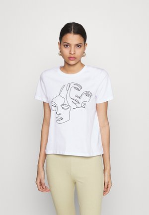 Camiseta estampada - white