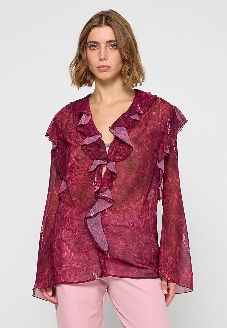 Versace Jeans Couture Blouse donkerroze Versace Jeans Couture Blouse donkerroze