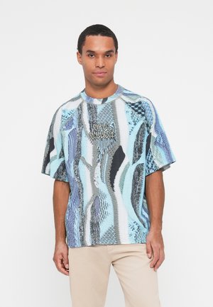 T-Shirt print - light blue