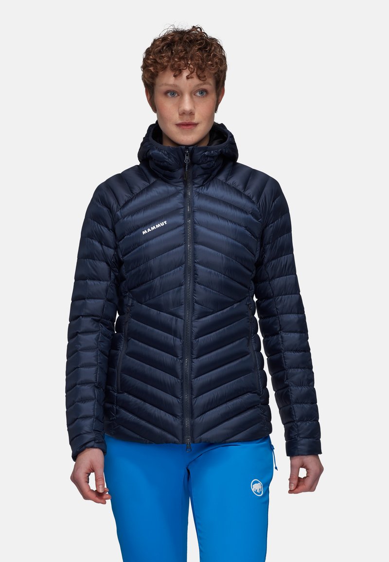 Mammut BROAD PEAK HOODED  - Dunjacka - marine black