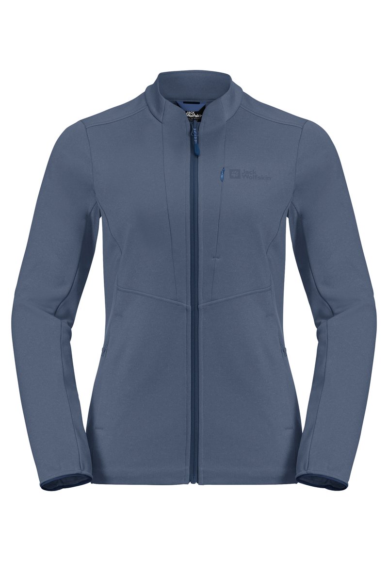 Jack Wolfskin Trainingsvest blauw Jack Wolfskin Trainingsvest blauw