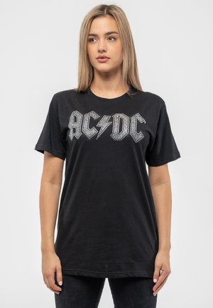 Paradiso Clothing AC DC DIAMANTE CLASSIC VOLTAGE LOGO - Print T-shirt - black