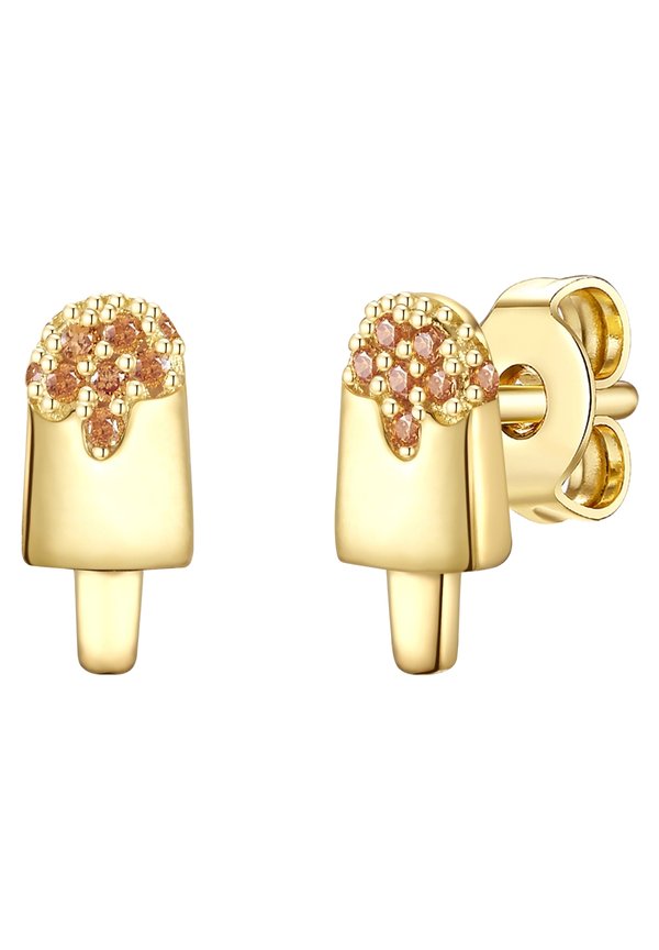Ohrringe – gelbgoldfarben