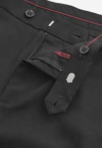 Next TAILORED SLIM FIT PLAIN - Püksid - black