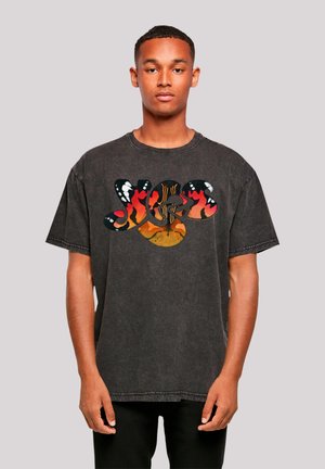 YES RA   - Print T-shirt - schwarz