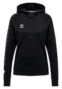 Hummel - HMLMOVE GRID  - Kapuzenpullover - black Thumbnail-Bild 1