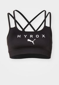 HYROX MOVE STRAPPY BRA - Medium support sports bra - black