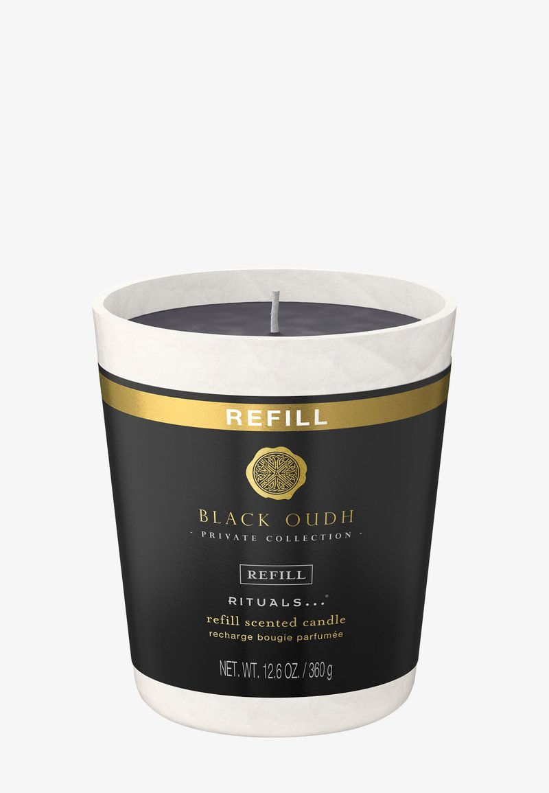 Rituals - SCENTED CANDLE REFILL  - BLACK OUDH PRIVATE COLLECTION - RICH - Vela perfumada, Ampliar