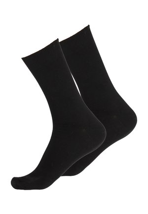 WARM PLAIN - Calze - black