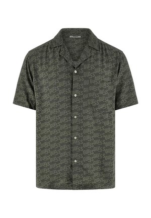 Guess, BEDRUCKTES LOGO-SHIRT - Hemd - mehrfarbig grün