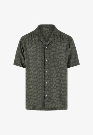 Guess, BEDRUCKTES LOGO-SHIRT - Hemd - mehrfarbig grün