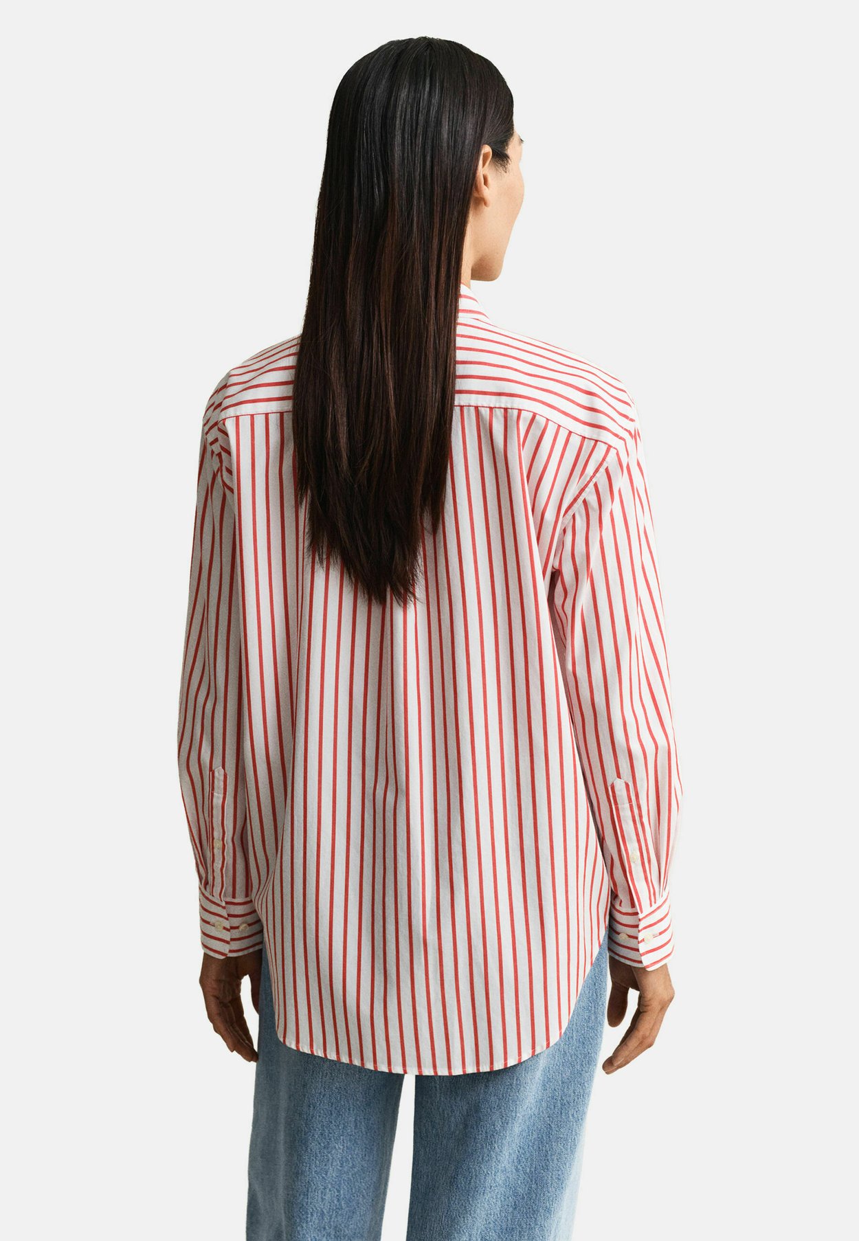 REL CLASSIC POPLIN STRIPED SHIRT