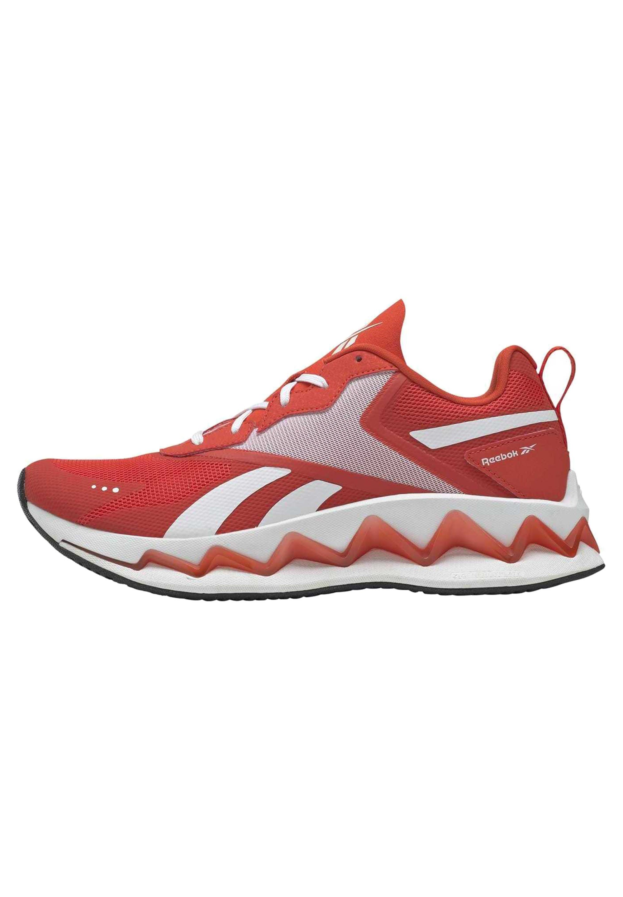 red reebok sneakers
