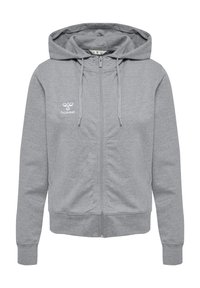 GO  - Sweatjakke - grey melange