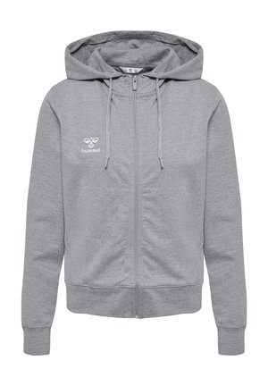 Hummel GO  - Zip-up sweatshirt - grey melange