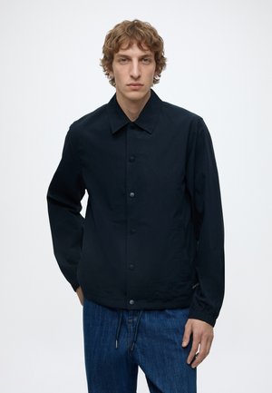 Scotch & Soda CRINCKLED COACH JACKET - Ελαφρύ μπουφάν - sky captain