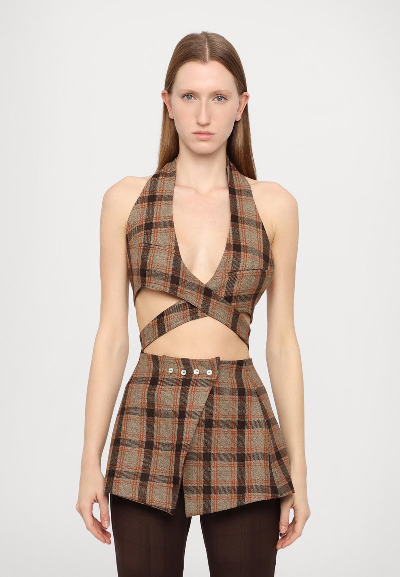AVAVAV TAILORED WRAP  - Top - brown