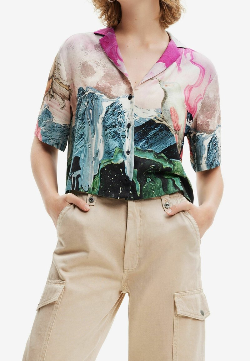 Desigual Chemisier - red
