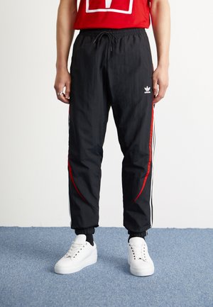 ARCHIVE PANT - Träningsbyxor - black/better scarlet