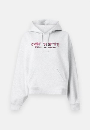 Carhartt WIP HOODED SOLAR CHROME - Sweatshirt - ash heather