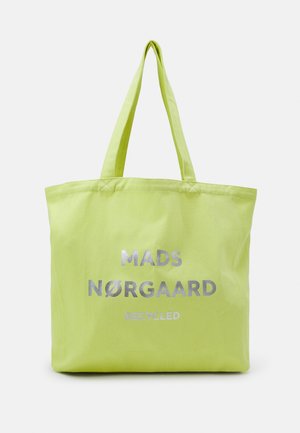 BOUTIQUE ATHENE - Tote bag - lime/silver