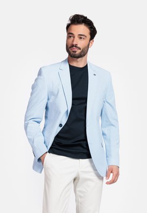 LANG TAILORED FIT COLBERT - Sakko - light blue