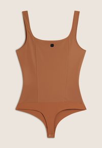 Freddy SHINY FAUX LEATHER SQUARE NECK - Body - lion