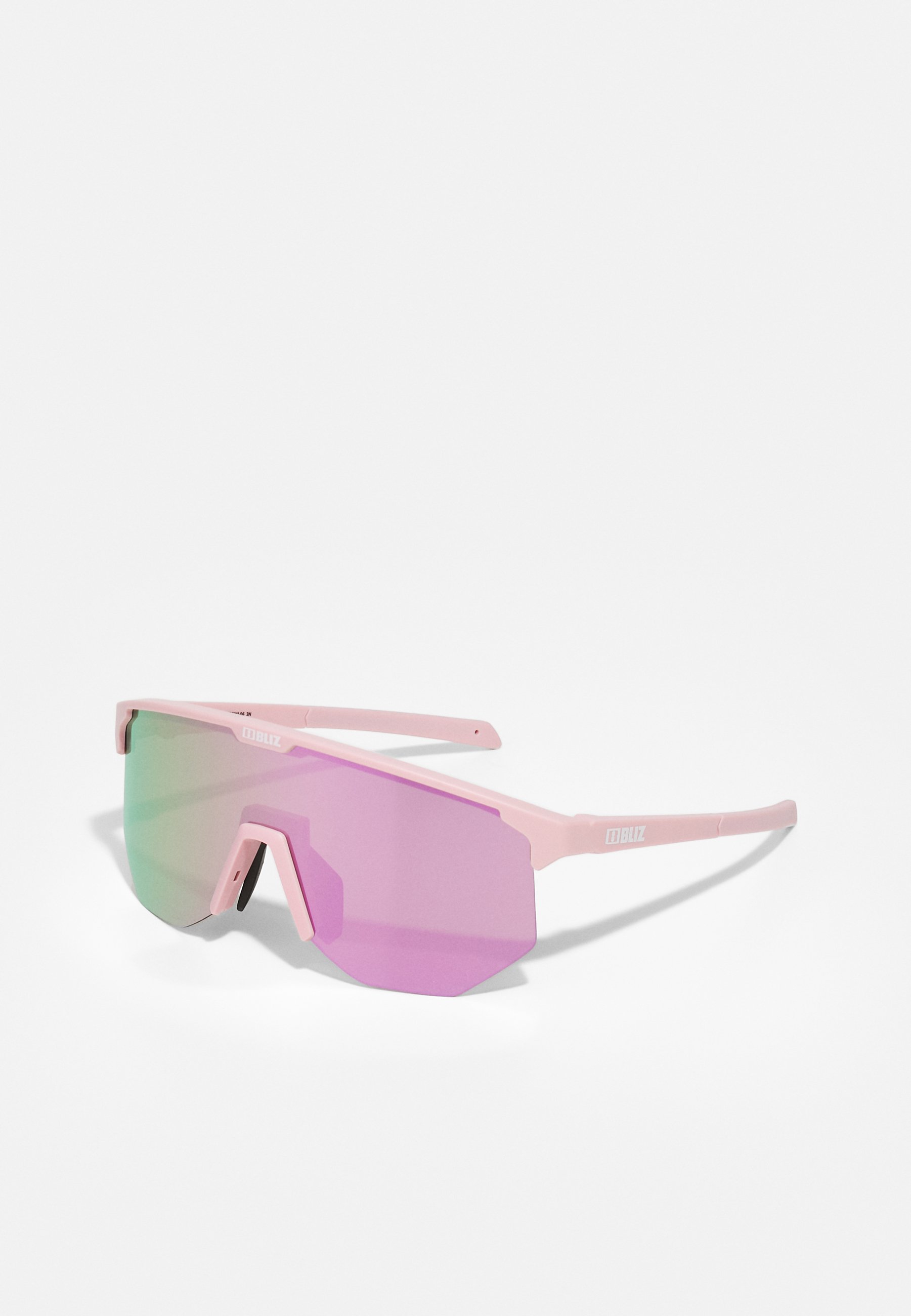 Bliz Hero Small Sunglasses, Light Pink BLIZ Hero Small Sunglasses | Transparent Rose - Smoke  main image 4