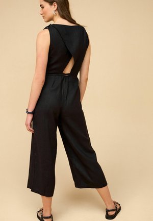 Next TIE WAIST OPEN BACK  REGULAR FIT - Combinaison - black
