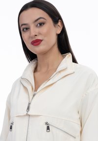 Veste Légère Longue En Lin Crème Crea Concept - Taille 42 Femme - Très Bon état Occasion