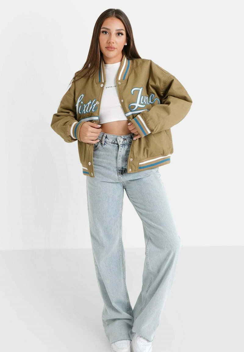 Sixth June Bomberjacks groen