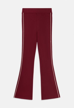 KMGPAIGE LIFE PIPING FLARED - Leggings - Trousers - cabernet