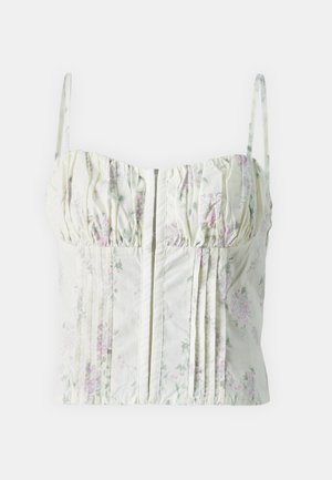 Gina Tricot Petite, GATHERED BUST  - Μπλούζα - multi-coloured