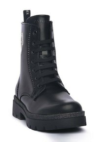 CAFèNOIR Stivaletti con plateau - nero